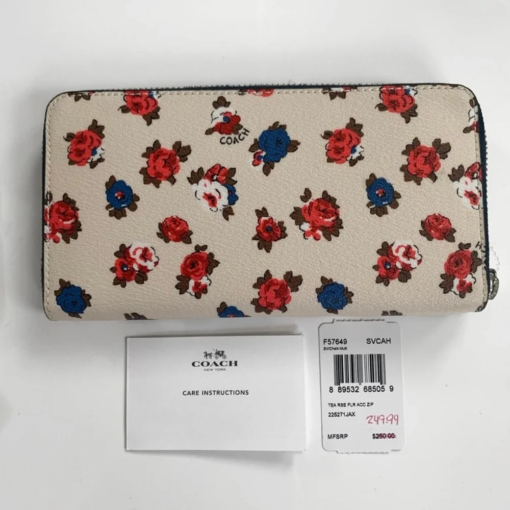 COACH | Tea Rose Wallet NWT - Picture 4 of 5